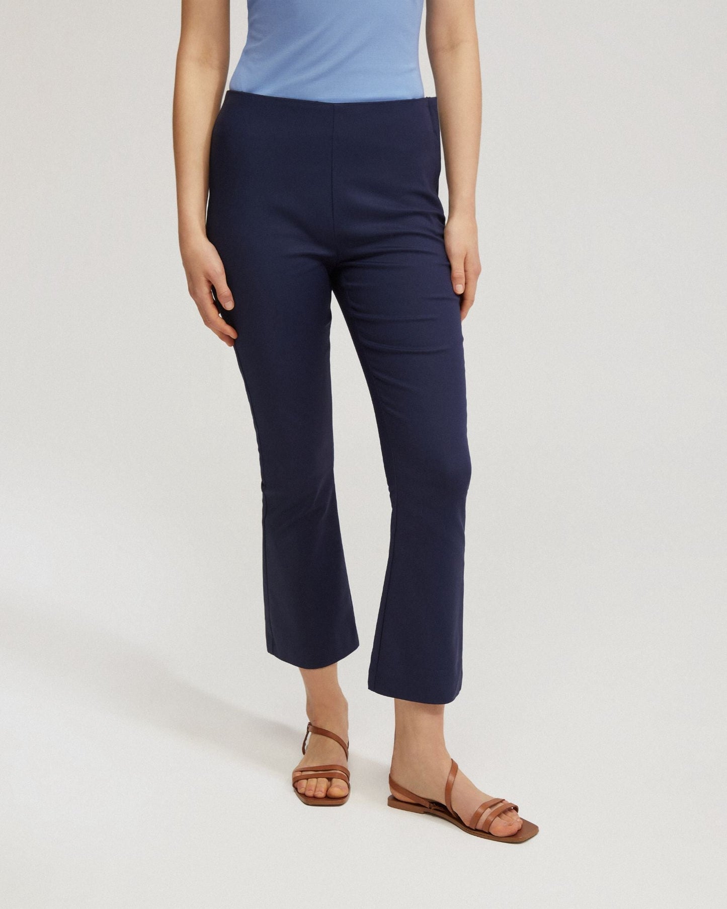Blade Cropped Flared Pants