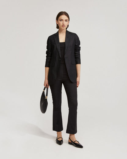 Blade Cropped Flared Pants