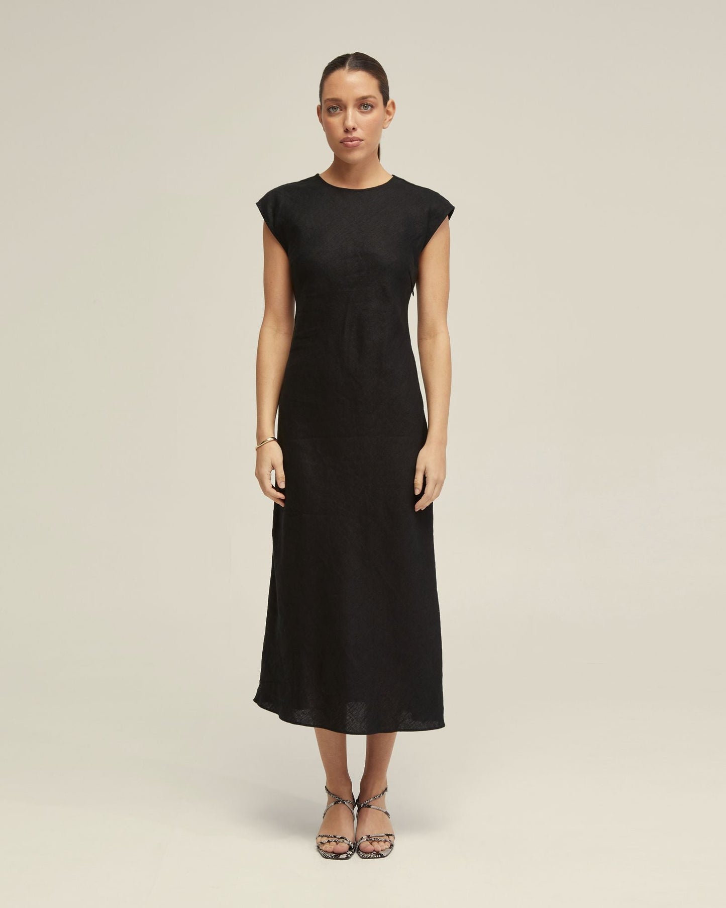 Isabel Linen Dress