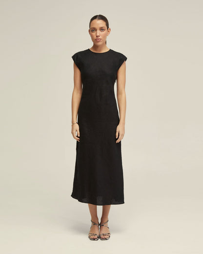 Isabel Linen Dress