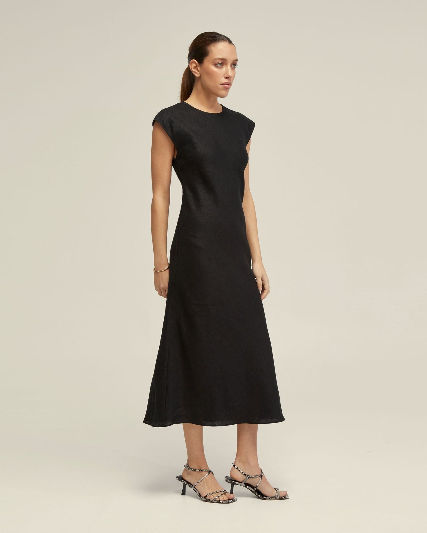 Isabel Linen Dress