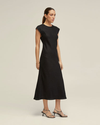 Isabel Linen Dress