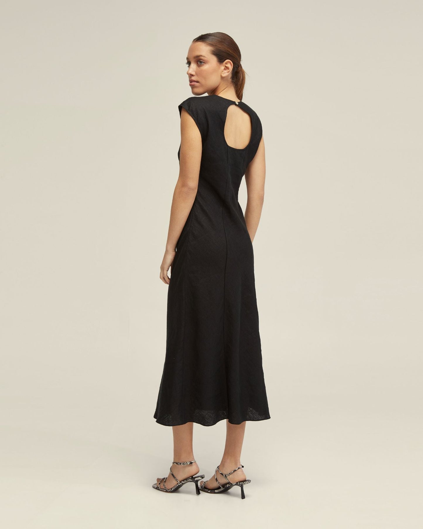 Isabel Linen Dress