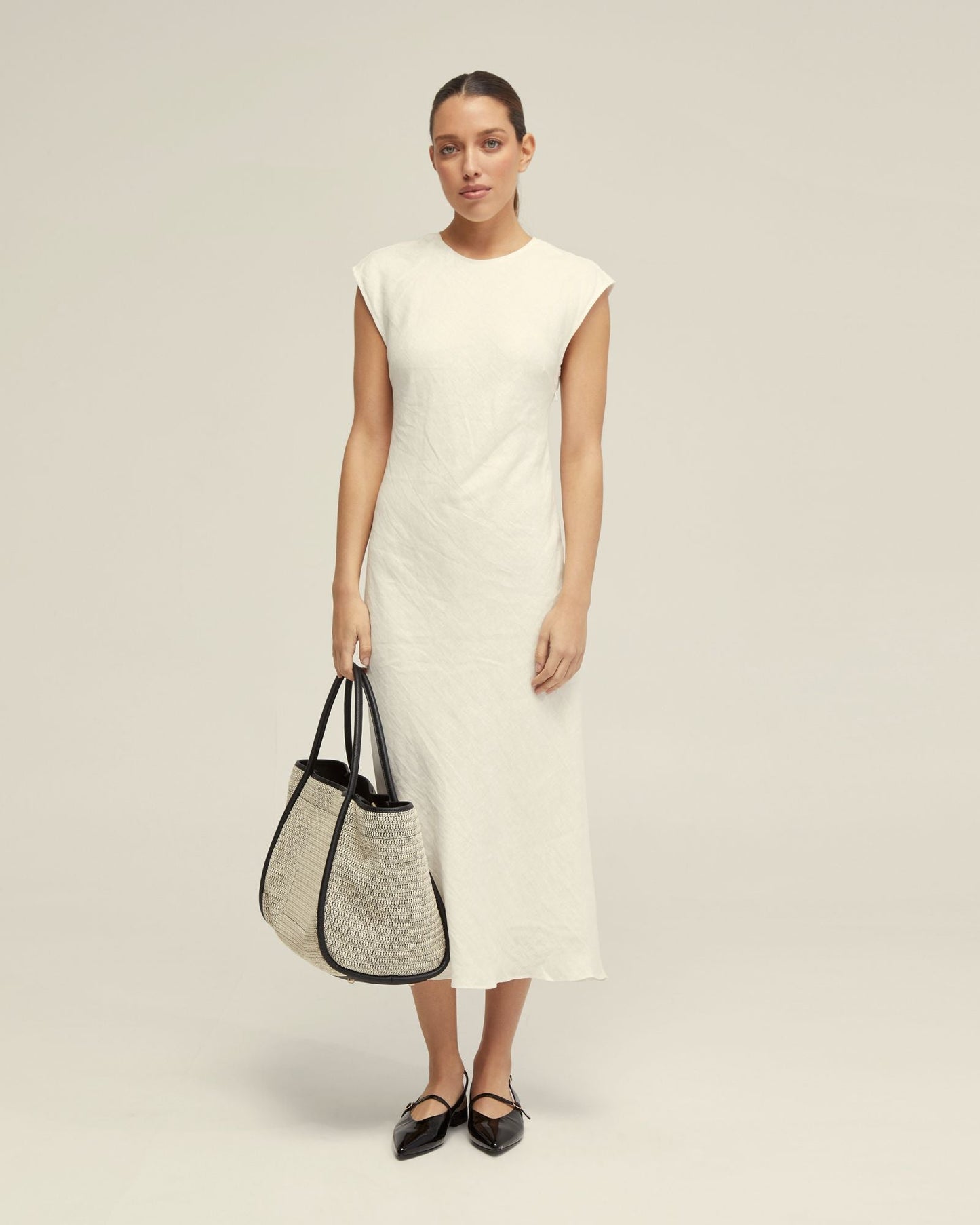 Isabel Linen Dress