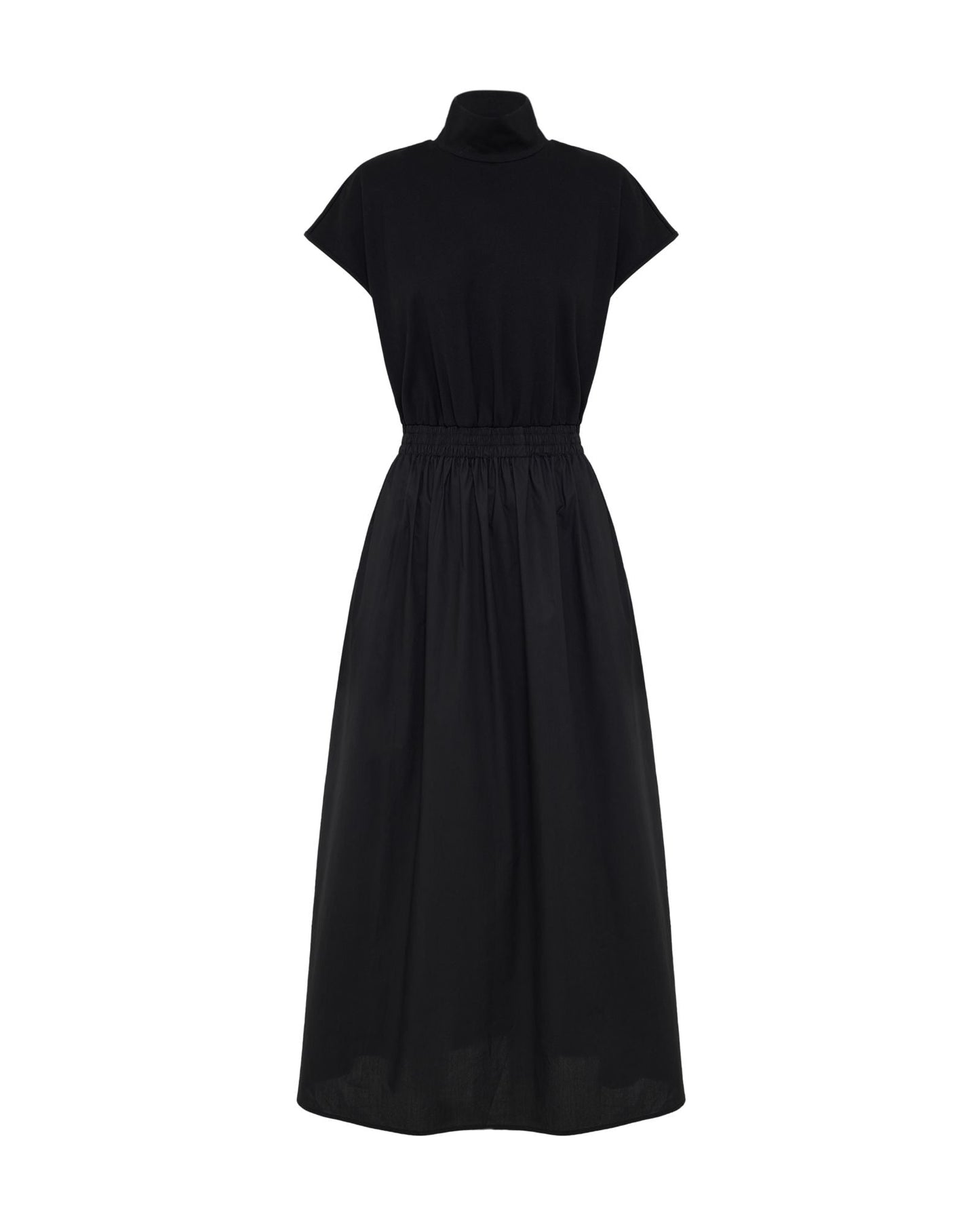 Esrealla High Collar Dress