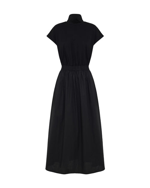 Esrealla High Collar Dress