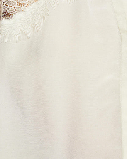 Sofia Lace Insert Sleeveless Shirt