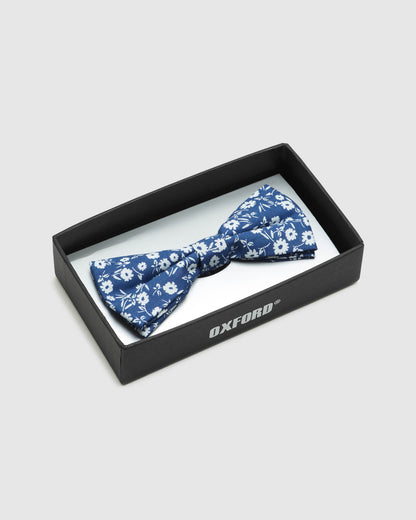 Floral Cotton Bow Tie