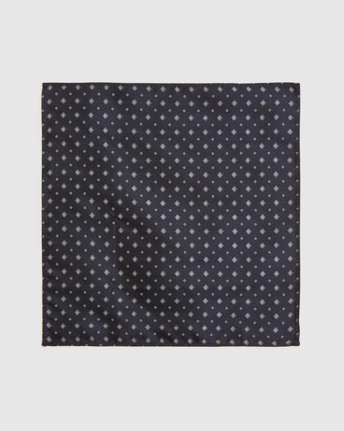 Geo Silk Pocket Square
