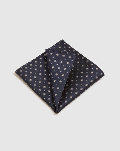 Geo Silk Pocket Square