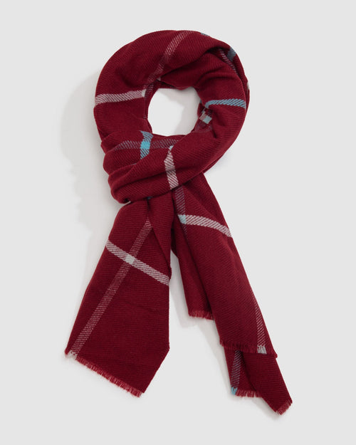 Noemi Check Scarf