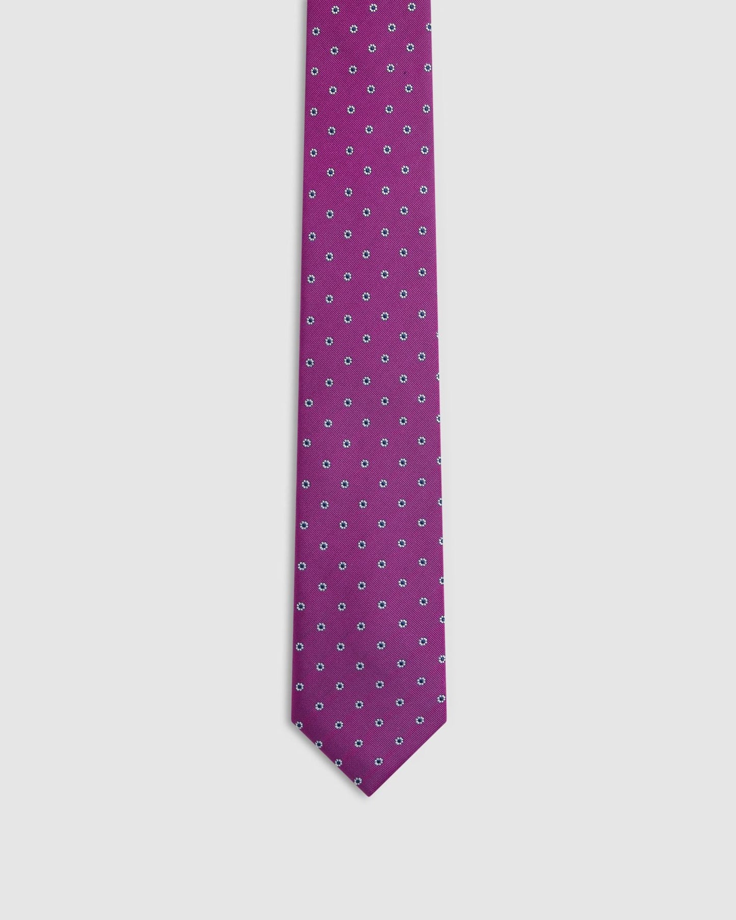 Milton Spot 7Cm Floral Tie