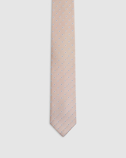Milton Spot 7Cm Floral Tie