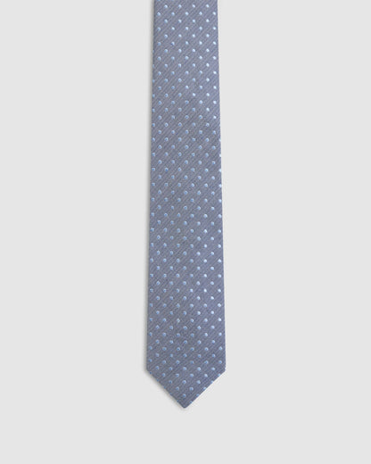 Noel Spot Grid 7Cm Tie