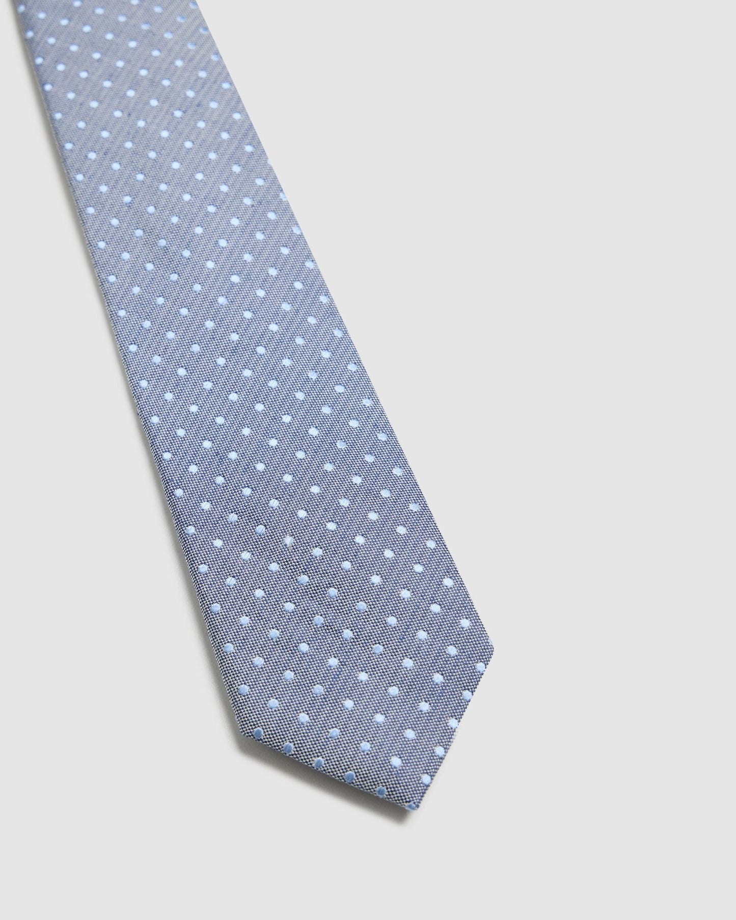 Noel Spot Grid 7Cm Tie