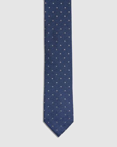 Roman Spot 7Cm Silk Tie