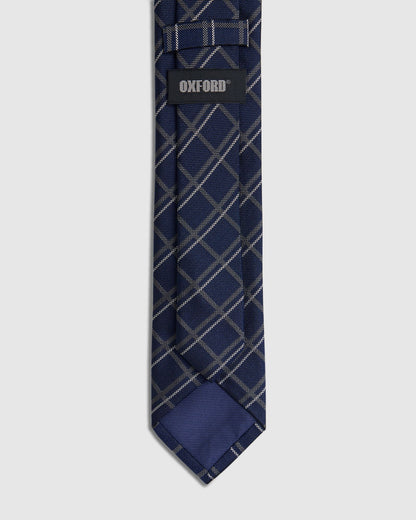 Malcolm Check 7Cm Silk Tie