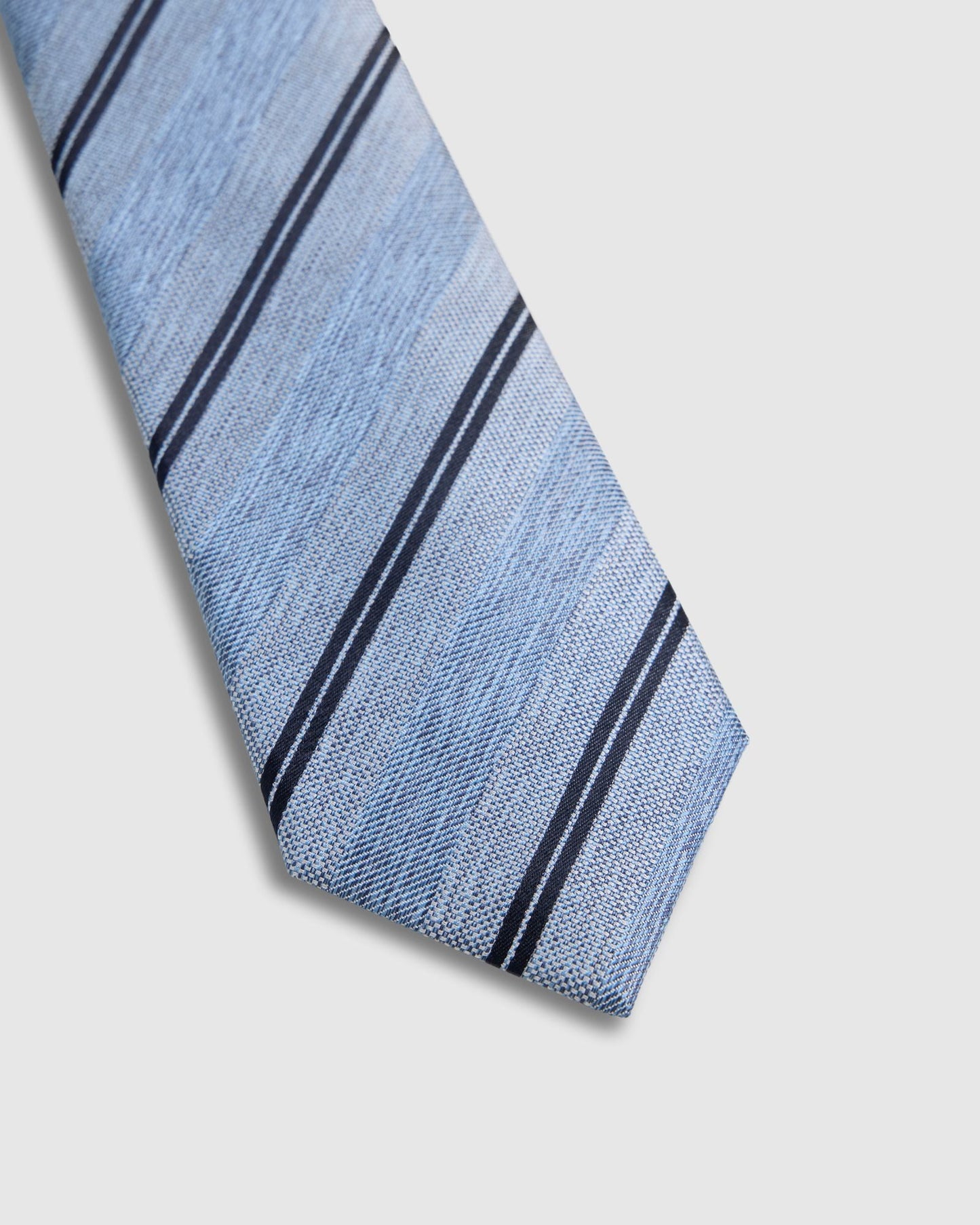 Gabriel Stripe 7Cm Silk Tie
