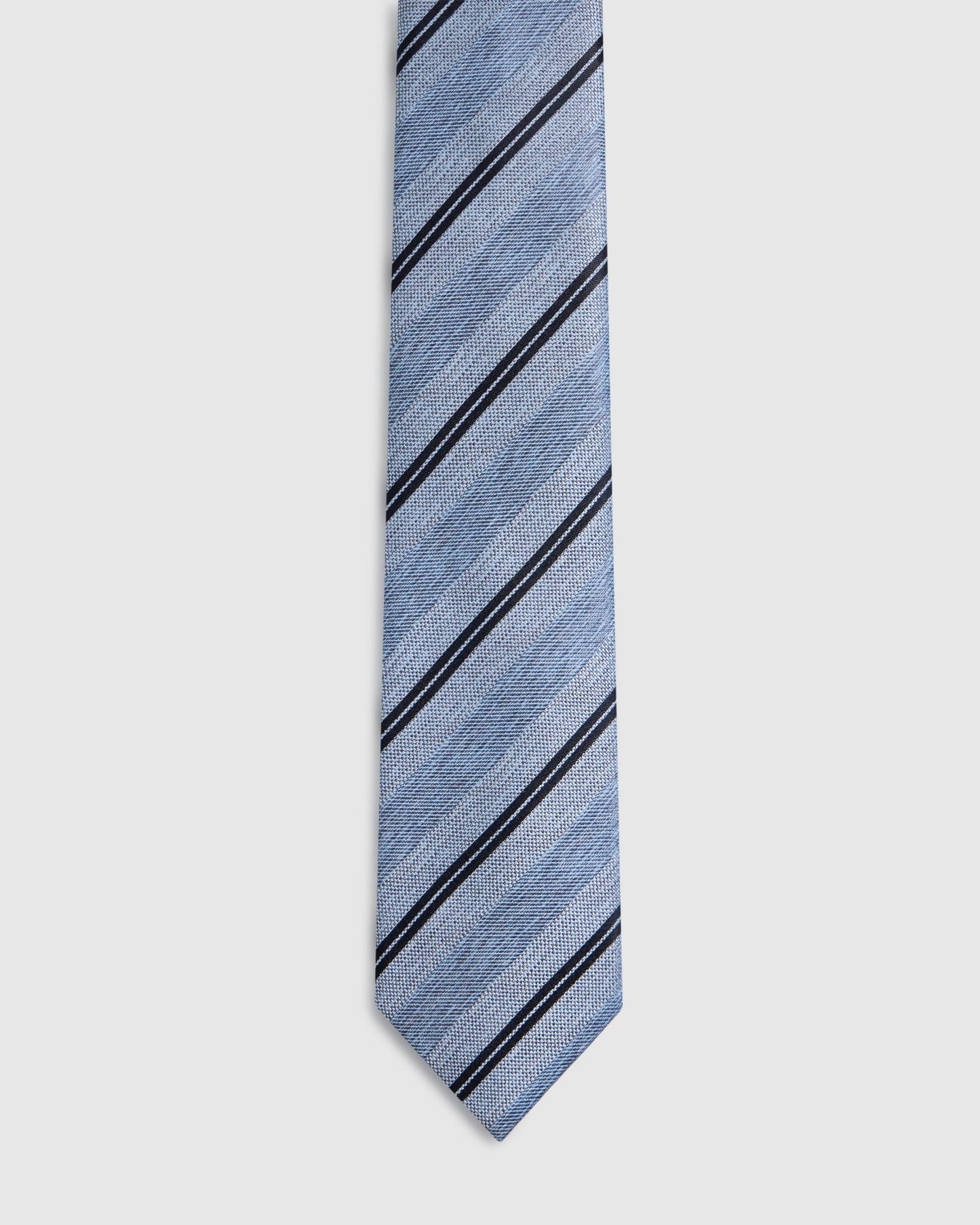 Gabriel Stripe 7Cm Silk Tie