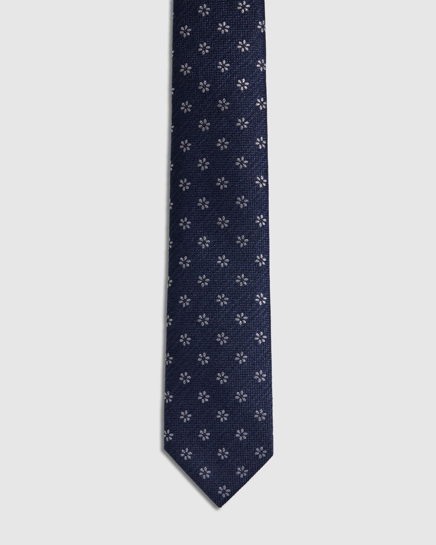 Isaac Ditsy 7Cm Silk/Wool Tie