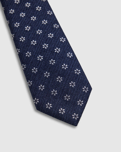 Isaac Ditsy 7Cm Silk/Wool Tie