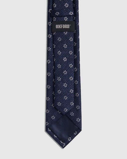 Isaac Ditsy 7Cm Silk/Wool Tie