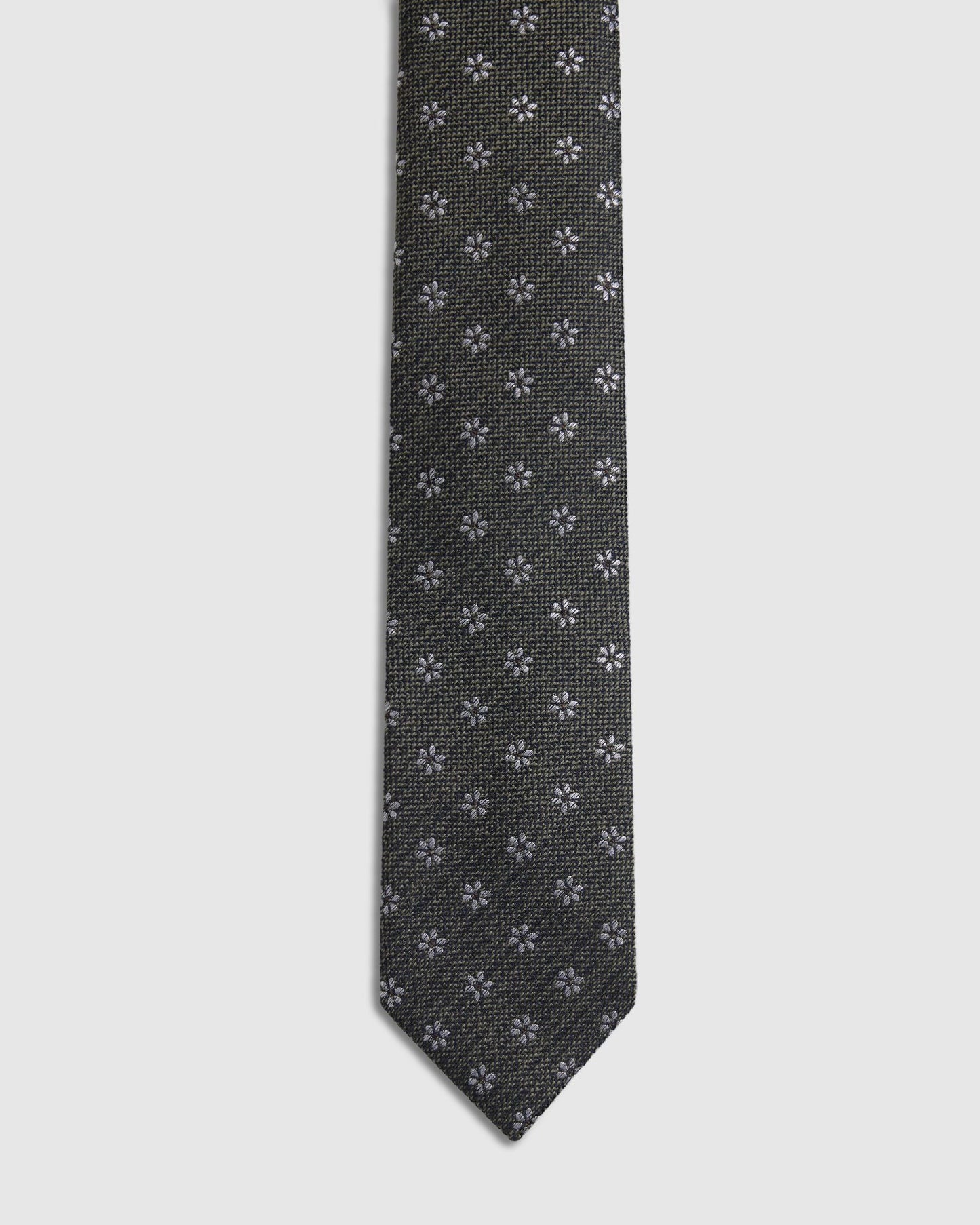 Isaac Ditsy 7Cm Silk/Wool Tie