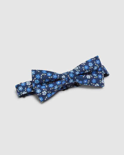 Cotton Ditzy Floral Bow Tie
