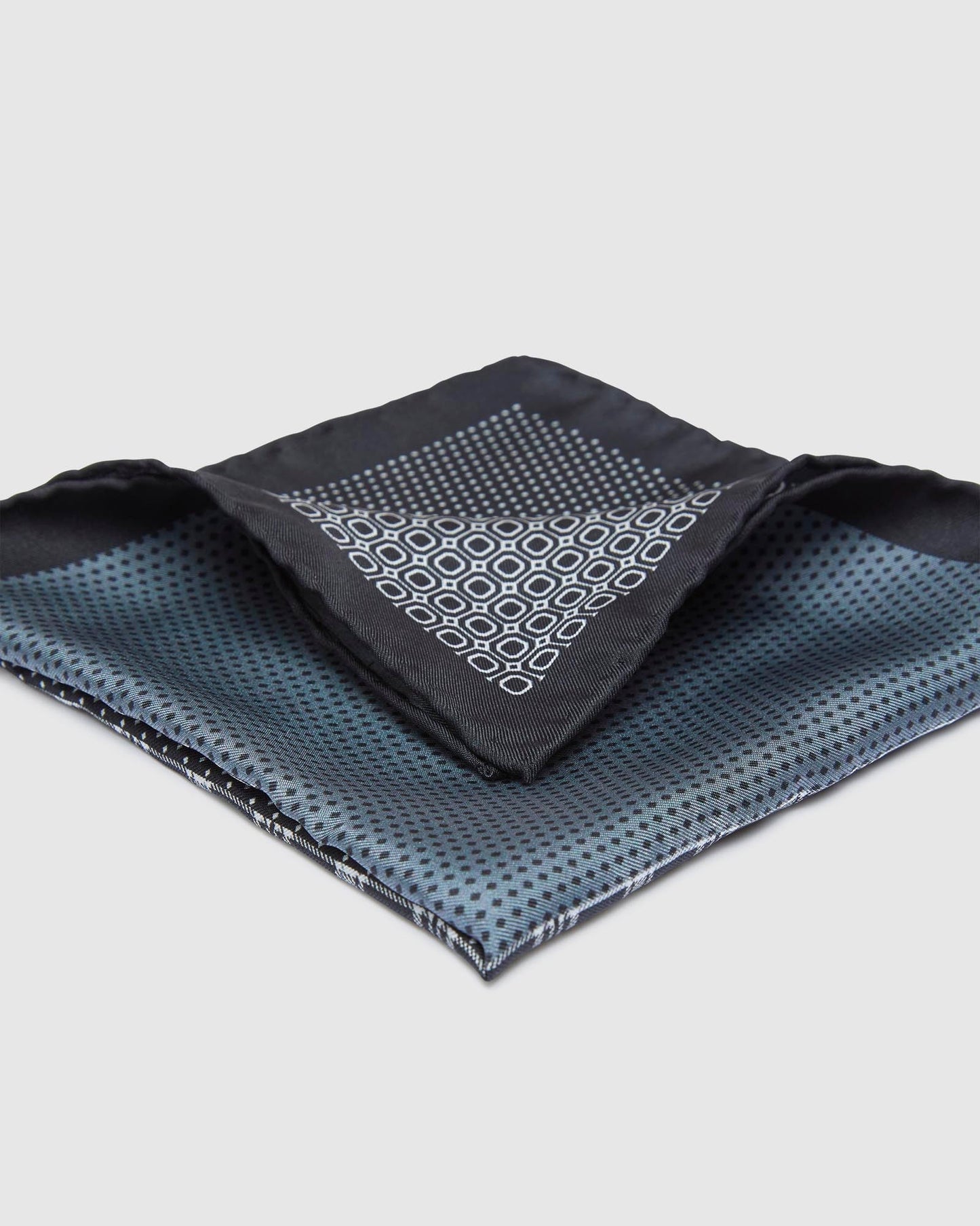Pocket Square Printed Silk Multi