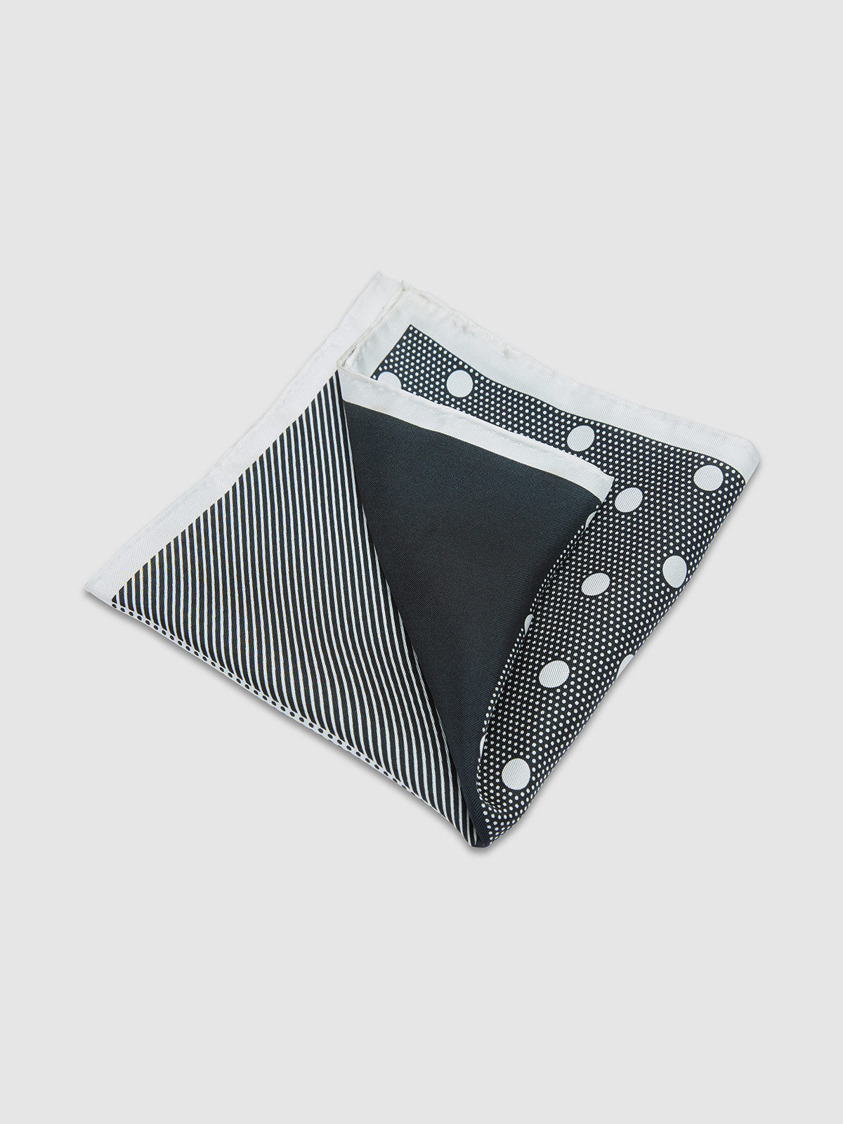 Monochrome Pocket Square