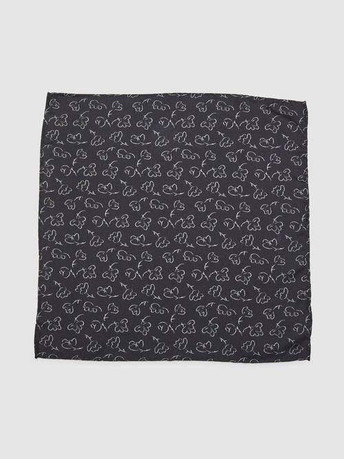 Scribble Ditsy Pocket Square