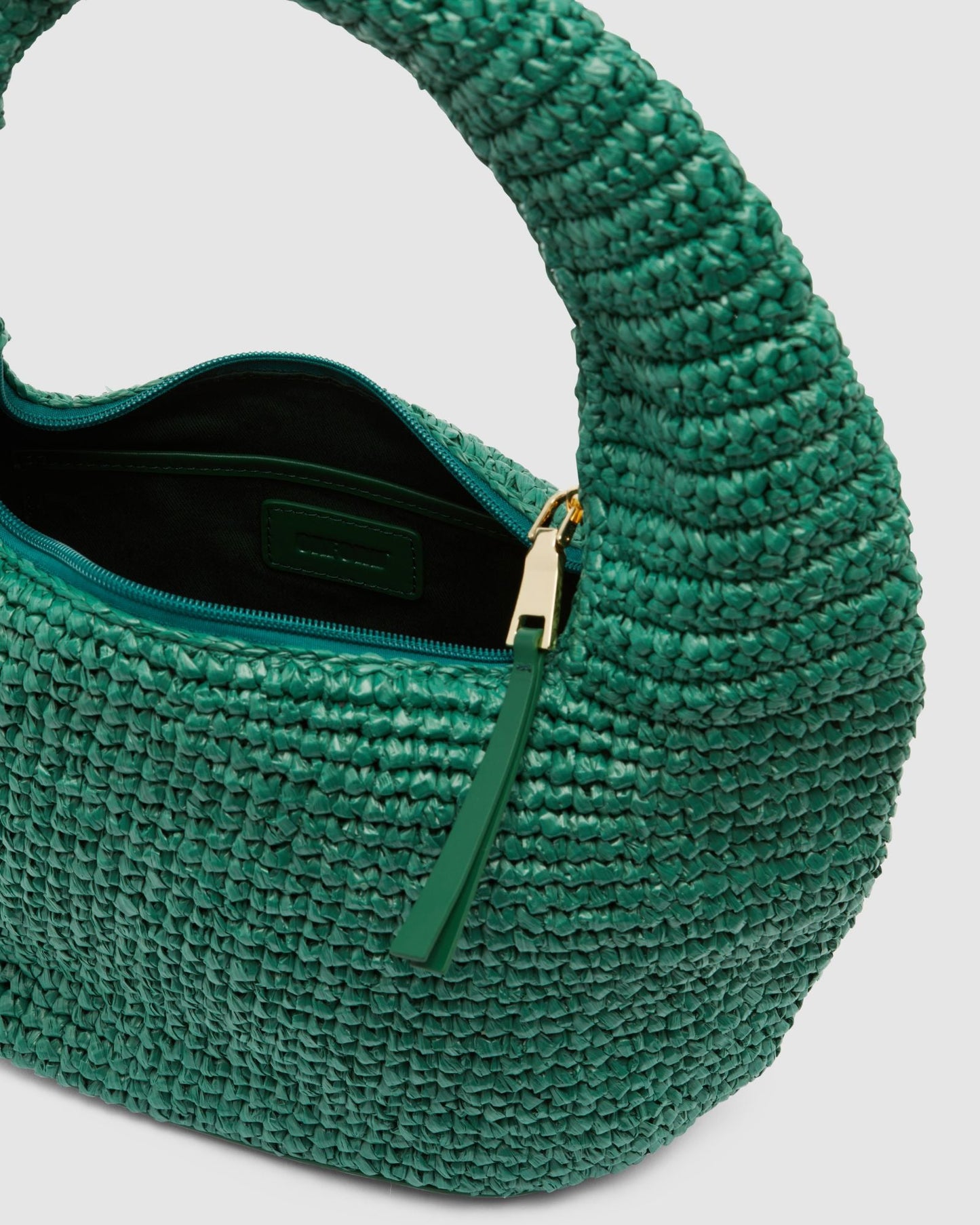 Nina Raffia Shoulder Bag