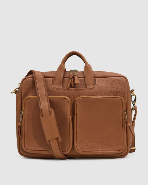 Duke Leather Laptop Bag