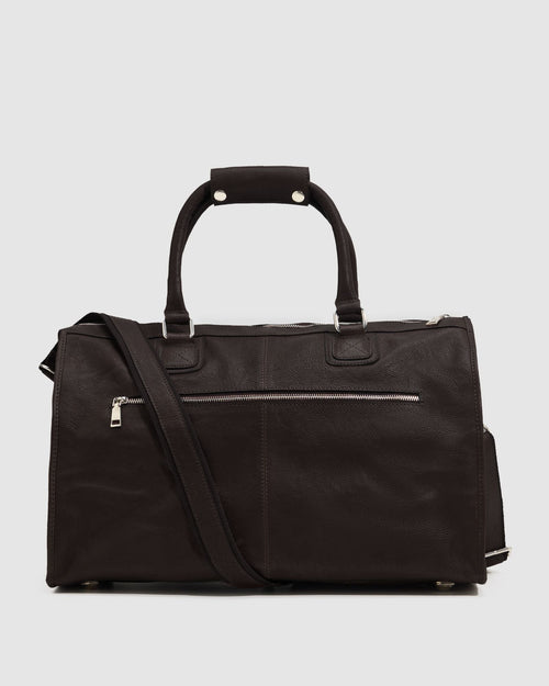 Magnus Leather Overnighter Bag