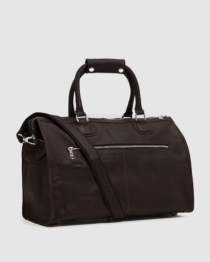Magnus Leather Overnighter Bag