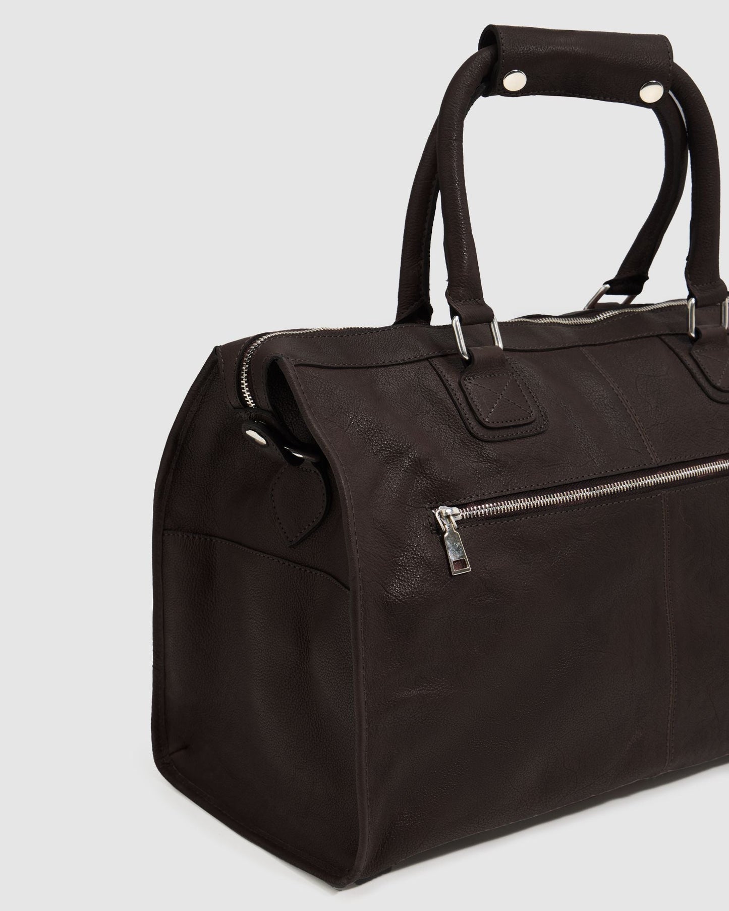 Magnus Leather Overnighter Bag