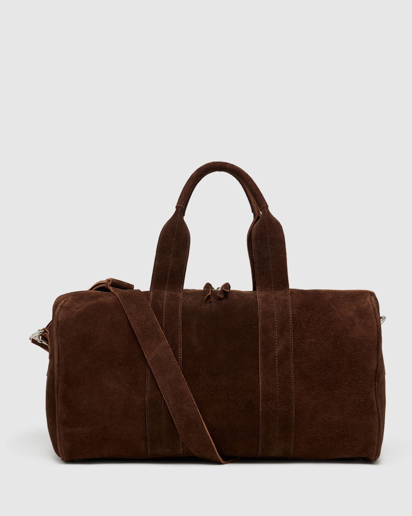 Miles Suede Weekender Bag