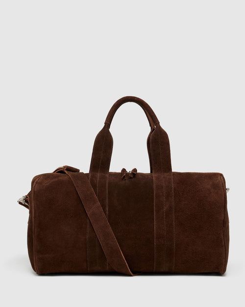 Miles Suede Weekender Bag