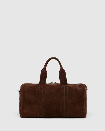 Miles Suede Weekender Bag