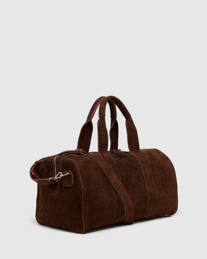 Miles Suede Weekender Bag