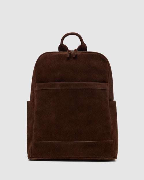 Miles Suede Backpack Bag