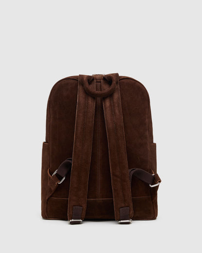 Miles Suede Backpack Bag