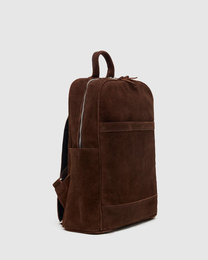 Miles Suede Backpack Bag
