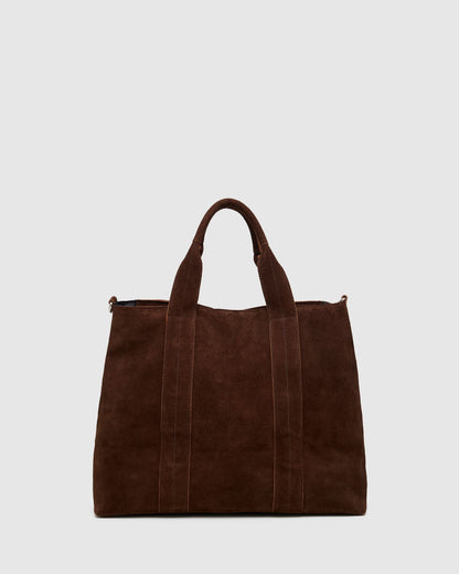 Miles Suede Unisex Tote Bag