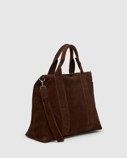 Miles Suede Unisex Tote Bag