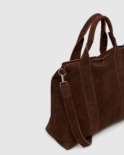 Miles Suede Unisex Tote Bag