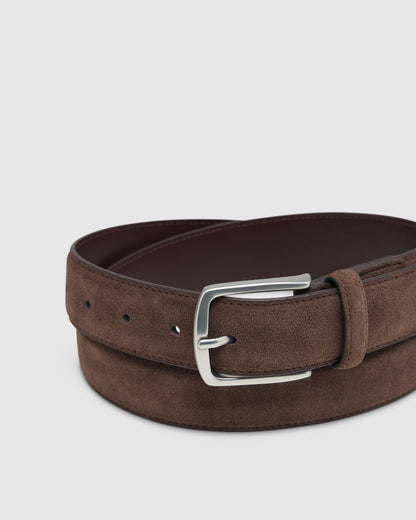 Parker Mens Suede Belt