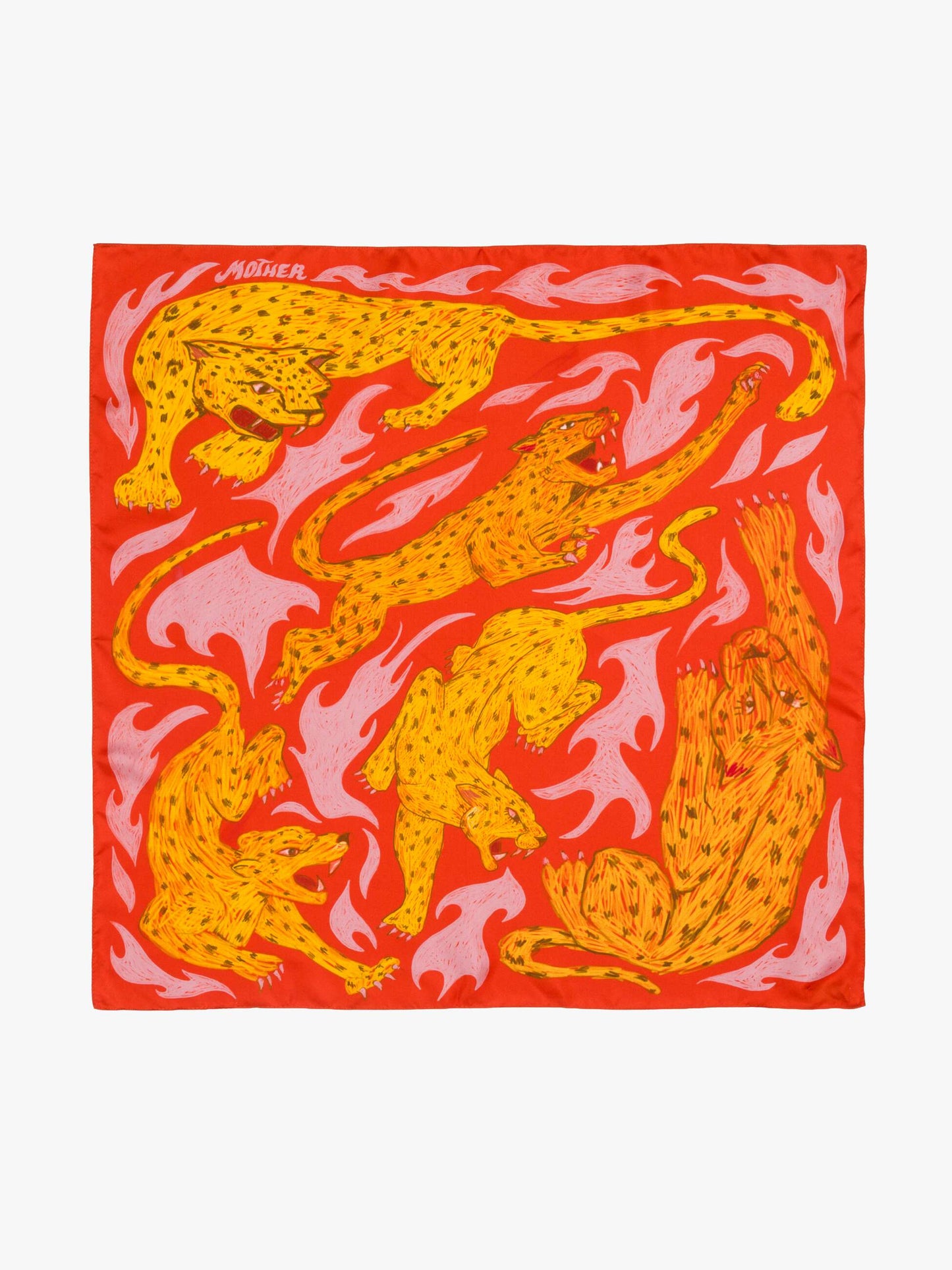 The Scarf It Down - Flaming Hot Cheetahs!