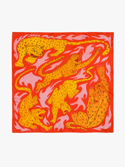 The Scarf It Down - Flaming Hot Cheetahs!