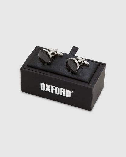 Mens Dark Circle Cuff Link